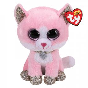 Плюшевая игрушка TY Beanie Boos Fiona, розовый цв., 15 см