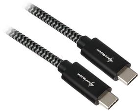 Vads Sharkoon USB-C, USB-C, 1 m