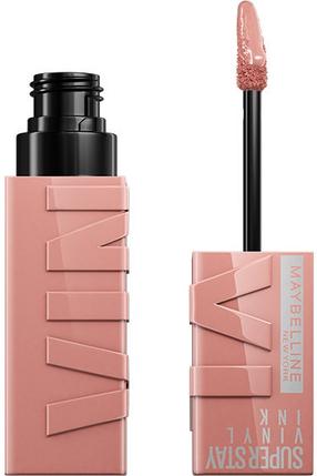 Lūpu krāsa Maybelline Super Stay Vinyl Ink, 4.2 ml, rozā krās., bēša krās., 95 captivated