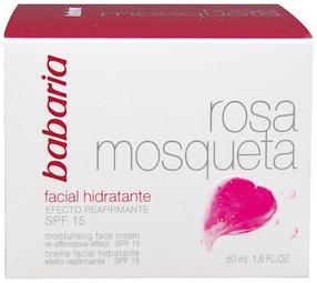 Näokreem Babaria Rosa Mosqueta Hidratante 24h, 50 ml, 20+