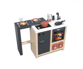 Rotaļu virtuve, virtuves iekārtu komplekts Smoby Island Kitchen, daudzkrāsaina