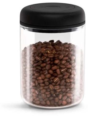 Kohvipurk Fellow Atmos Canister, 1.2 l, läbipaistev v./must v.