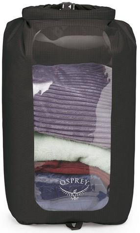 Ūdensizturīgā soma Osprey DrySack, 35 l, melna krās.