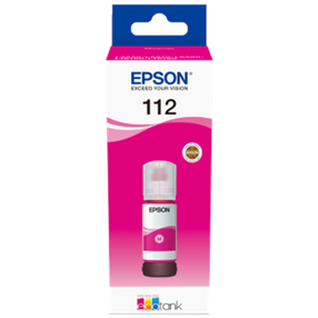 Printera kasetne Epson 112 EcoTank, fuksīna (magenta) krās., 70 ml