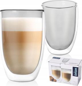 Dubultā stikla glāzes komplekts Orion Double, caurspīdīga krās., 0.46 l