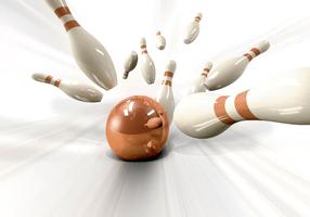 Fototapete Artgeist Bowling SFT517, 70 cm x 70 cm