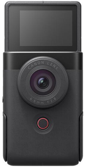 Digitālā fotokamera Canon Powershot V10 Vlogging Kit, melna krās.