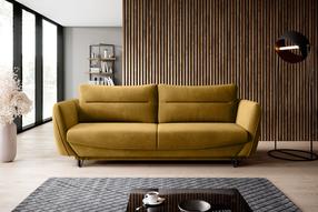 Sofa Silva Loco 45, geltona sp., 90 x 236 cm x 90 cm