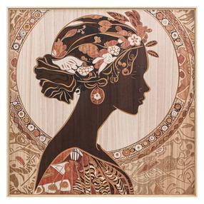 Sienos dekoracija Home4you Lady 1, 80 cm x 80 cm