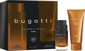 Dāvanu komplekts vīriešiem Bugatti Dynamic Move Amber, 2 gab.