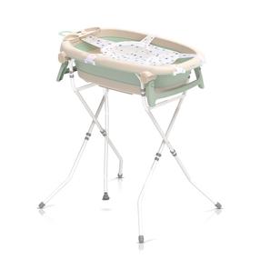 Sulankstoma vaikiška vonelė, su stovu Neno Lucy, mėtinė (mint) sp., 89 cm