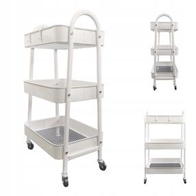 Lentyna su ratukais, balta, 29 cm x 39 cm x 78 cm