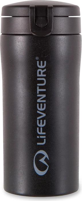 Termokrūze Lifeventure FlipTop, 0.3 l, melns krās.