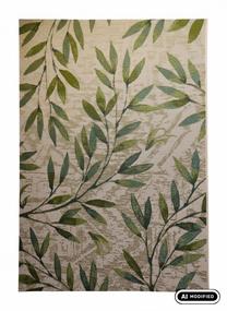 Kilimas lauko terasoms Domoletti CAPRI, žalia sp., 230 cm x 160 cm