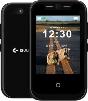 Mobilais telefons Garett OneKid Phone TLSPGRT00001BK, 16 GB, melna krās.