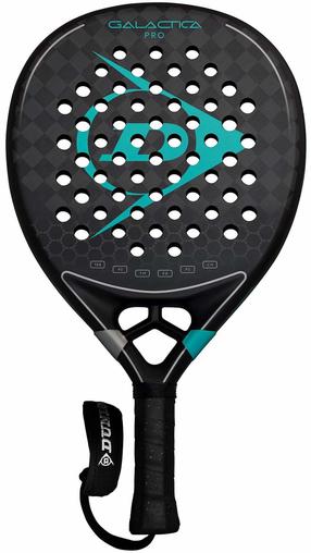 Padelio raketė Dunlop Galactica Pro 16K, juoda sp.