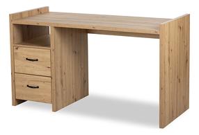 Rakstāmgalds ar atvilktnēm LittleSky Amelia, 145 cm x 60 cm, 83 cm, ozola krās.