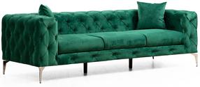 Sofa Hanah Home Como 569HLN1134, žalia sp., 237 x 90 cm x 73 cm