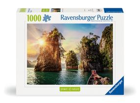 Puzle Ravensburger Thailand Three Rocks In Cheow, 50 cm x 70 cm, 1000 gab., daudzkrāsaina