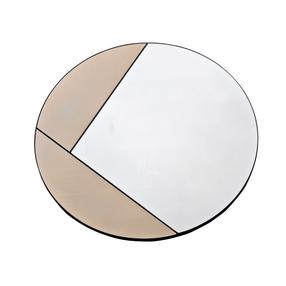 Veidrodis Kalune Design Cicero 552NOS2469, kabinamas, 60 cm x 60 cm, bronzos sp.