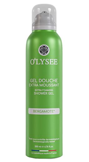 Ķermeņa mazgāšanās putas, želeja O'Lysee Bergamote, 200 ml
