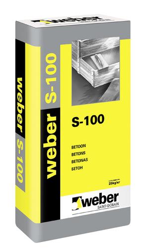 Бетон Saint-Gobain Weber, ремонтный, 1000 кг