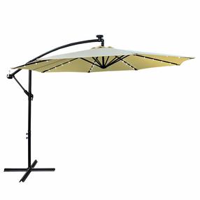 Sodo skėtis Fancy Garden Milin, 300 cm, smėlio sp.