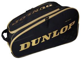 Сумка для паделя Dunlop Paletero Pro, золотой цв./черный цв.