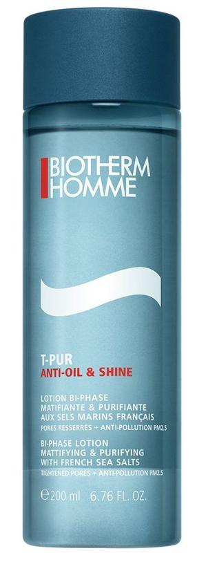 Лосьон для лица для мужчин Biotherm Homme T-Pur Anti-Oil & Shine, 200 мл