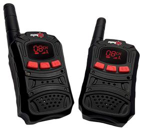 Politseiniku mänguasjad, raadiod SpyX Walkie Talkie 10526, must v.