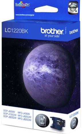 Rašalinio spausdintuvo kasetė Brother LC1220BK, juoda sp.