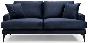 Sofa Hanah Home Papira 560ARE1505, tamsiai mėlyna sp., 175 x 90 cm x 88 cm