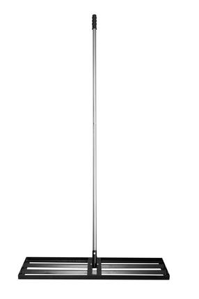 Vejos grėblys lyginimui NDT, su kotu, 1680 mm