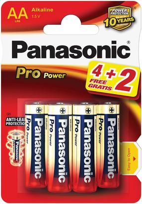 Baterijas Panasonic LR6PPG Pro Power, AA, 1.5 V