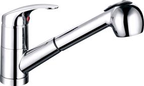 Virtuvinis maišytuvas Thema Lux Pipe P001 / DF2009, chromo sp.