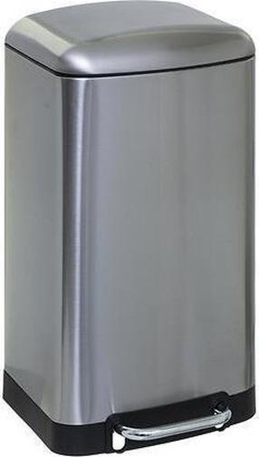 Atkritumu tvertne 5five Ariane, sudraba krās., 30 l, 61 cm x 34 cm