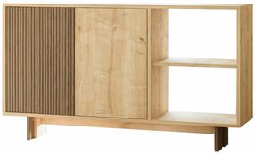 Konsolinis staliukas Kalune Design Ravello, ąžuolo sp./sapphire oak sp., 35 cm x 140 cm x 80 cm