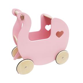 Leļļu ratiņi 4IQ Doll Stroller, rozā krās.