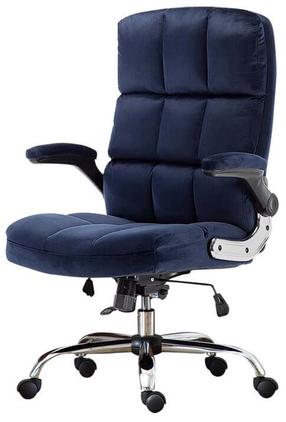 Darbo kėdė Domoletti 3288, 52 x 53 x 106 - 116 cm, mėlyna sp./tamsiai mėlyna sp.
