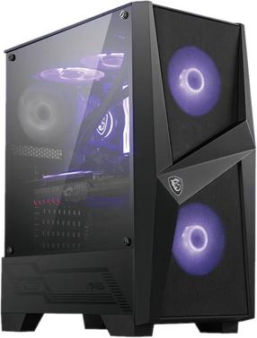 Kompiuterio korpusas MSI MAGFORGE100M, juoda sp.