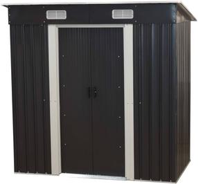 Sodo sandėliukas Tarmo 327516, 194 cm x 121 cm x 192 cm, ruda sp.