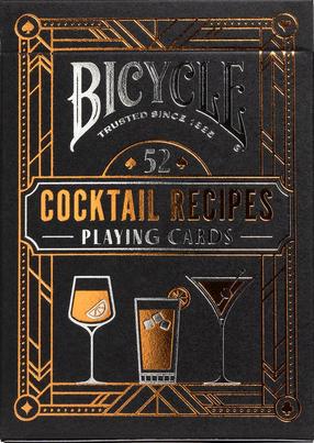 Kortų žaidimas Bicycle Cocktail Recipes, EN