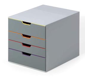 Dokumentų lentynėlė Durable Varicolor 7604, pilka sp./įvairių spalvų