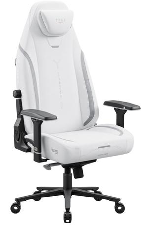 Žaidimų kėdė Diablo Chairs X.Eye Prime, 54 x 54 x 127 - 135 cm, ghosted white sp.