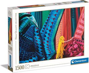 Dėlionė Clementoni Fluttering Tissues 31740, 59.5 cm x 84.5 cm, 1500 vnt., įvairių spalvų