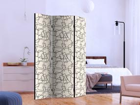 Vahesein Artgeist Rounded Geometry Paraventtc0357, mitmevärviline, 135 cm x 172 cm
