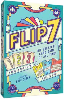 Stalo žaidimas Flip 7, EN