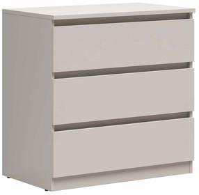 Komoda Tetrix, smėlio sp., 75.5 cm x 45 cm x 75 cm