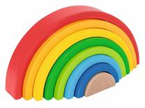 Lavinimo žaislas Eichhorn Sorter Rainbow, 9.5 cm, įvairių spalvų, 8 vnt.