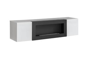 Televizoriaus spintelė ASM Fly FLY SBK, pilkas, 160 cm x 40 cm x 40 cm